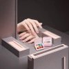 New cross-border 9-grid patting glue DiY nail art dopamine pink series, factory direct sale exclusively for nail salons Application Scenario
